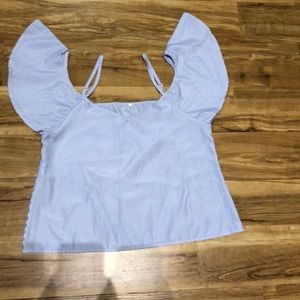 Super Cute Shoulder Drop Top! XL! SALE SALE SALE